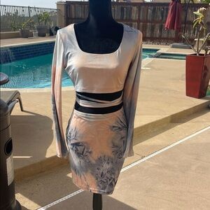 Fashion Nova Peachcomb Mini Dress